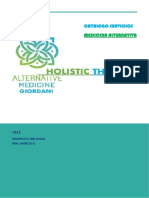 Catalogo Holistic Terapist Alternative Medicine Giordani