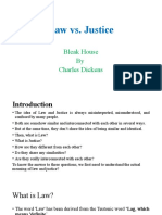 Law vs Justice in Bleak House