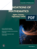 Foundations of Mathematics Algebra, Geometry, Trigonometry and Calculus