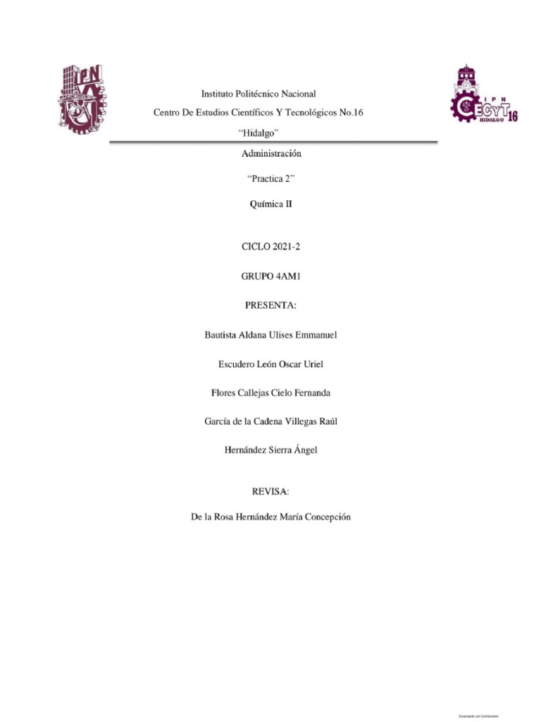 Reporte Práctica 2 Bloque A | PDF