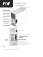 Dell Dimension E520 Manual