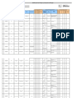 Matriz Parada de Planta SECADORA 2