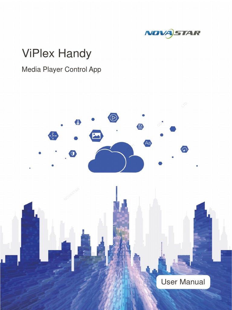 ViPlex Handy Media Player Control App User Manual V4.4.0 PDF Wi Fi