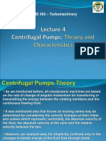 Turbomachinery-Centrifugal Pumps Theory