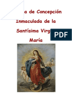 Novena de La Inmaculada Concepción