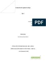 Evaluación Capital de Trabajo Eje 1