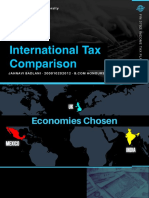 International Tax Comparisons