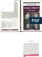 Di Tella, G. (1986) Perón-Perón. 1973-1976 (Caps. 4 y 5)