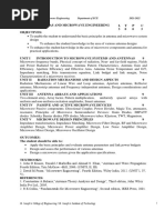 EC8701-Antennas and Microwave Engineering Department of ECE 2021-2022