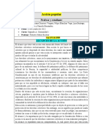 Acción popular: alcances, procedimiento y finalidad