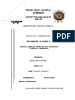 Medición, Verificación y Tolerancia de Roscas y Engranes