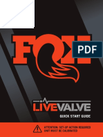 Quick start guide for Live Valve suspension calibration