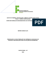 Cerâmicas de ZrO2 dopadas com gadolínio para dosimetria