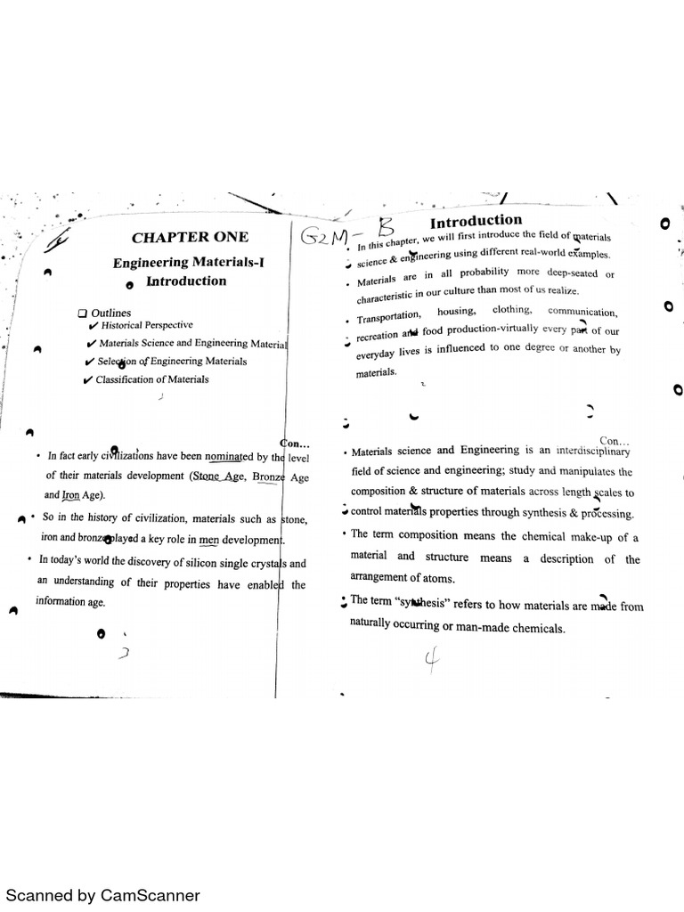 Material Engineering Chap 1 | PDF