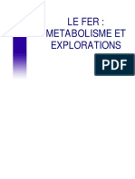 4.1.5ecrit Cours Metabolisme Du Fer++