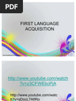Download First Language Acquisition by valerol SN61223506 doc pdf