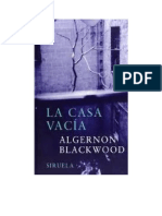 Blackwood Algernon - La Casa Vacia