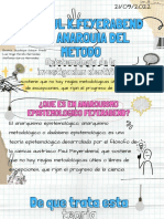 2.3 Paul K.feyerabend y La Anarquia Del Metodo