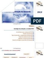 Modulo 3 - Previsão e Estimação de Demanda