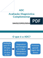Ga 1 Apresentação ADC Avaliação Diagnóstica Complementar PDF Rad4C5CA