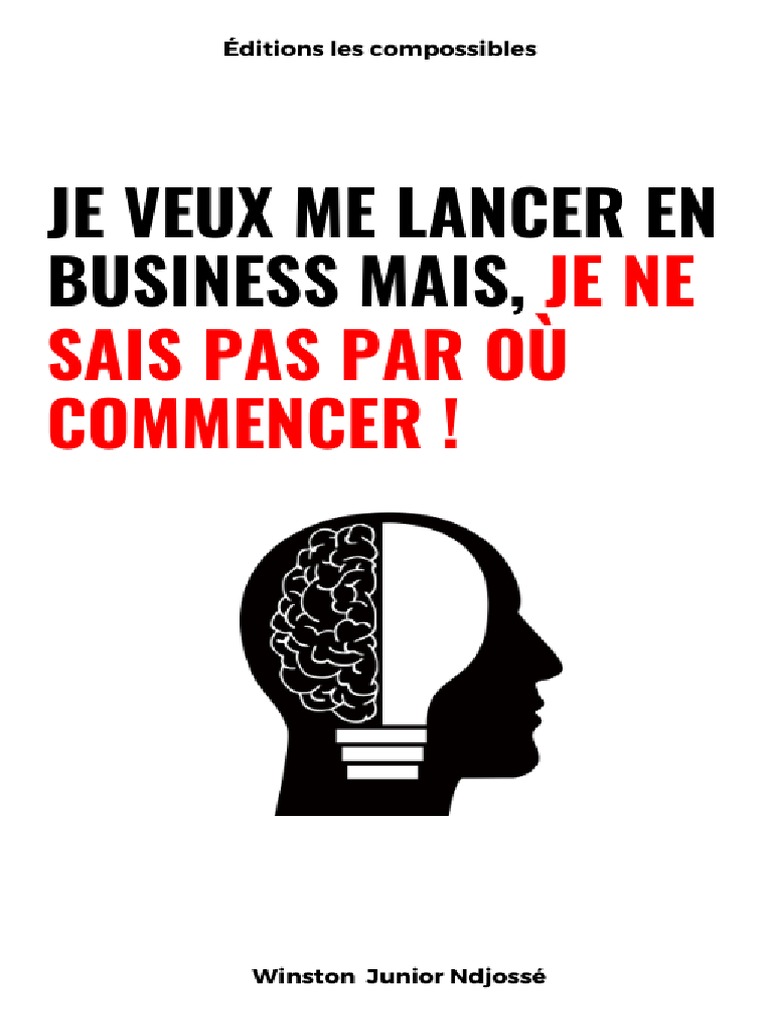 Se lancer en business : par où commencer ? | PDF | Commercialisation ...