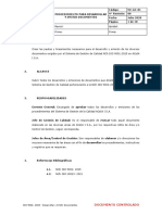 Proc. para Desarrollar y Emitir Documentos