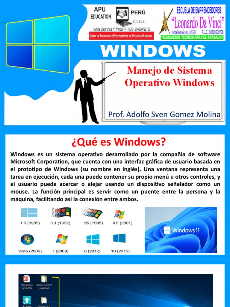 Introduccion A Windows y Administracion de Archivos | PDF | Archivo de ...