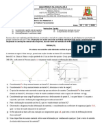 Resistência dos Materiais I: Prova de Forças em Estruturas