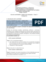 Guia de Actividades y Rúbrica de Evaluación - Unidad 3 - Fase 3 - Indagación