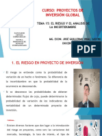 Tema 15 Analisis de Riesgo y Sensibilidad en Proyectos