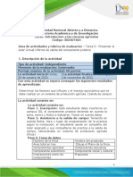 Guia de Actividades y Rúbrica de Evaluación-Unidad 1 y 2 - Tarea 5 - Presentar Al Tutor Virtual Informe de Salida Del Componente Práctico