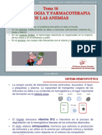 Tema 16 - Farmacologia y Farmacoterapia de Las Anemias - 22-23
