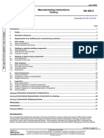 Manufacturing Instructions SN 200-4: Welding