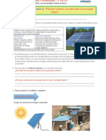 SEMANA 14 Actividad 16: Paneles Solares, Una Alternativa de Energía Limpia