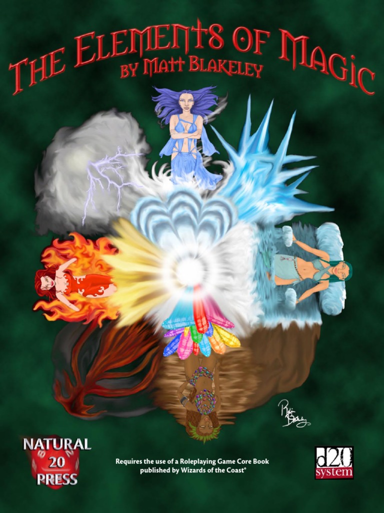 Natural 20 Press - The Elements of Magic | PDF