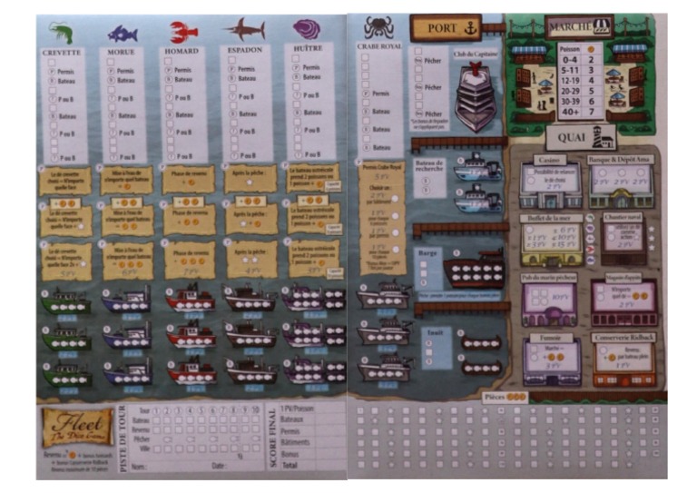 Fleet The Dice Game | PDF