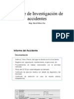 Modelo-Informe de Investigación de Accidentes