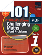 101 Challenging Math Word Problems Book 1 (Questions)