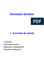 Anomalii Dentare