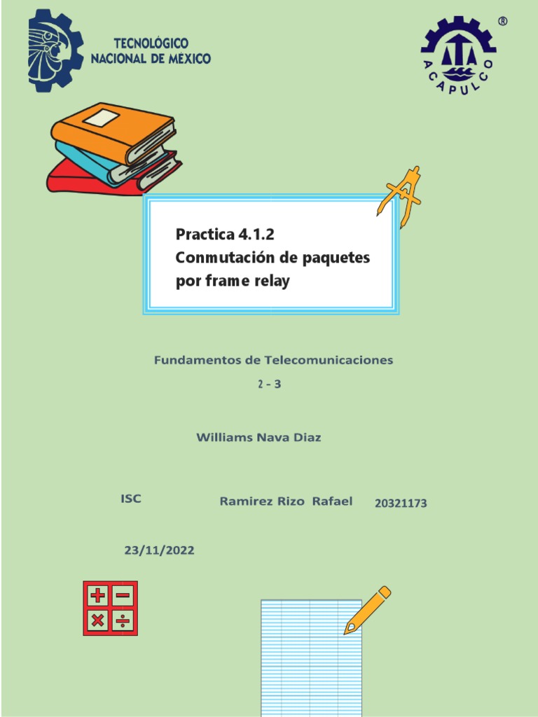 Practica 4 1 2 conmutaci n de paquetes por frame relay pdf