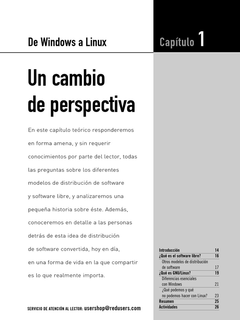 Introducción al Software Libre y Linux | PDF | Software libre ...