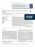 Orthognathic patient perception of 3D facial soft tissue prediction