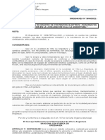 ORDENANZA #3894 - Instalación de Equipos de Contención Electrica (Pararrayos) y Protocolo de Acción en La Localidad de Villa La Angostura.