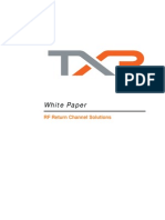 RF Return Channel Solution