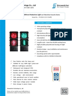 RX200A-3-25-1D-MRZ 200mm Pedestrian + Acoustic Device