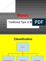 Music: Traditional Type of Music