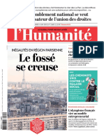 L'Humanite Du Mardi-04 Juin 2019