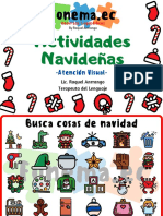 Actividades Navideñas-Atención Visual