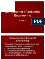 Components of Industrial Engineering Class 2