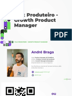 Talk Produteiro - Product Manager Da Área de Growth